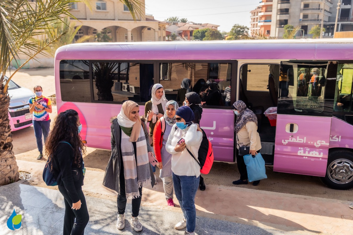 محاربات بهية في يوم ترفيهي في بيت الوادي