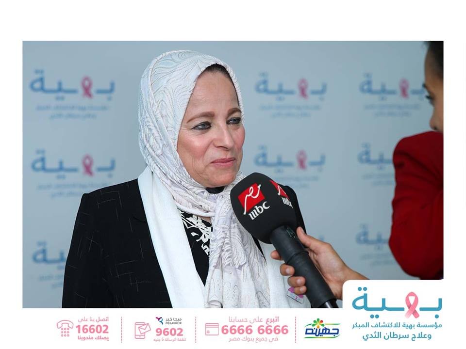 زيارة وفد من المجلس القومي للمرأة للتبرع بتكلفة غرفة